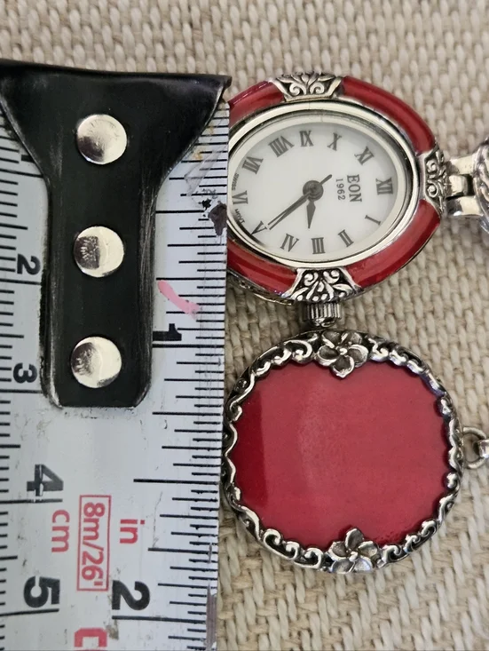 Eon 1962 Set, Sponge Coral Swiss Movement Watch And Bracelet in Sterling Silver - Picture 12 of 13